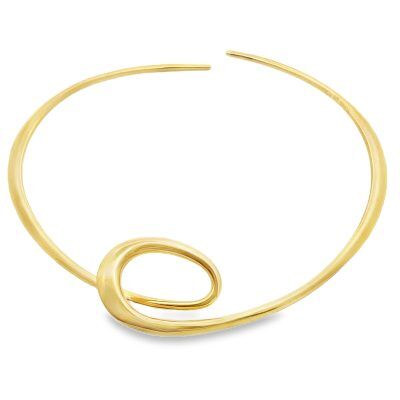 Michael Good: 18K gold Pieta Necklace