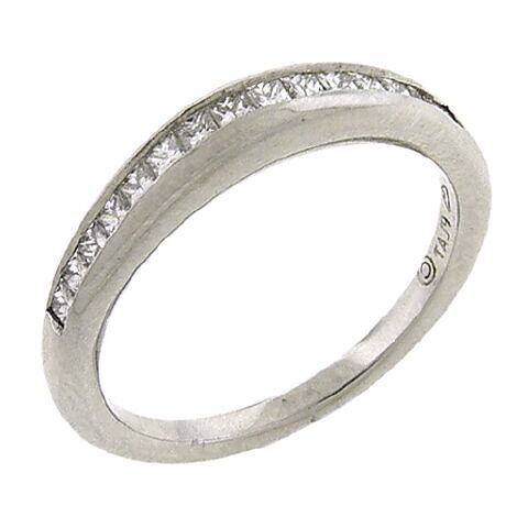 Princess-Cut Diamond Band