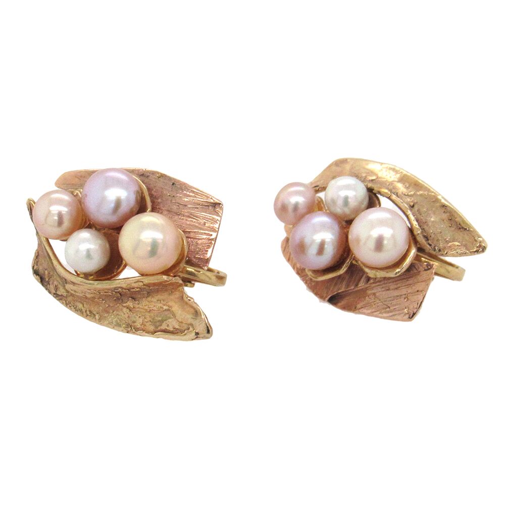 Glenda Arentzen: Freshwater Pearls Clip-On Earrings - Image 3