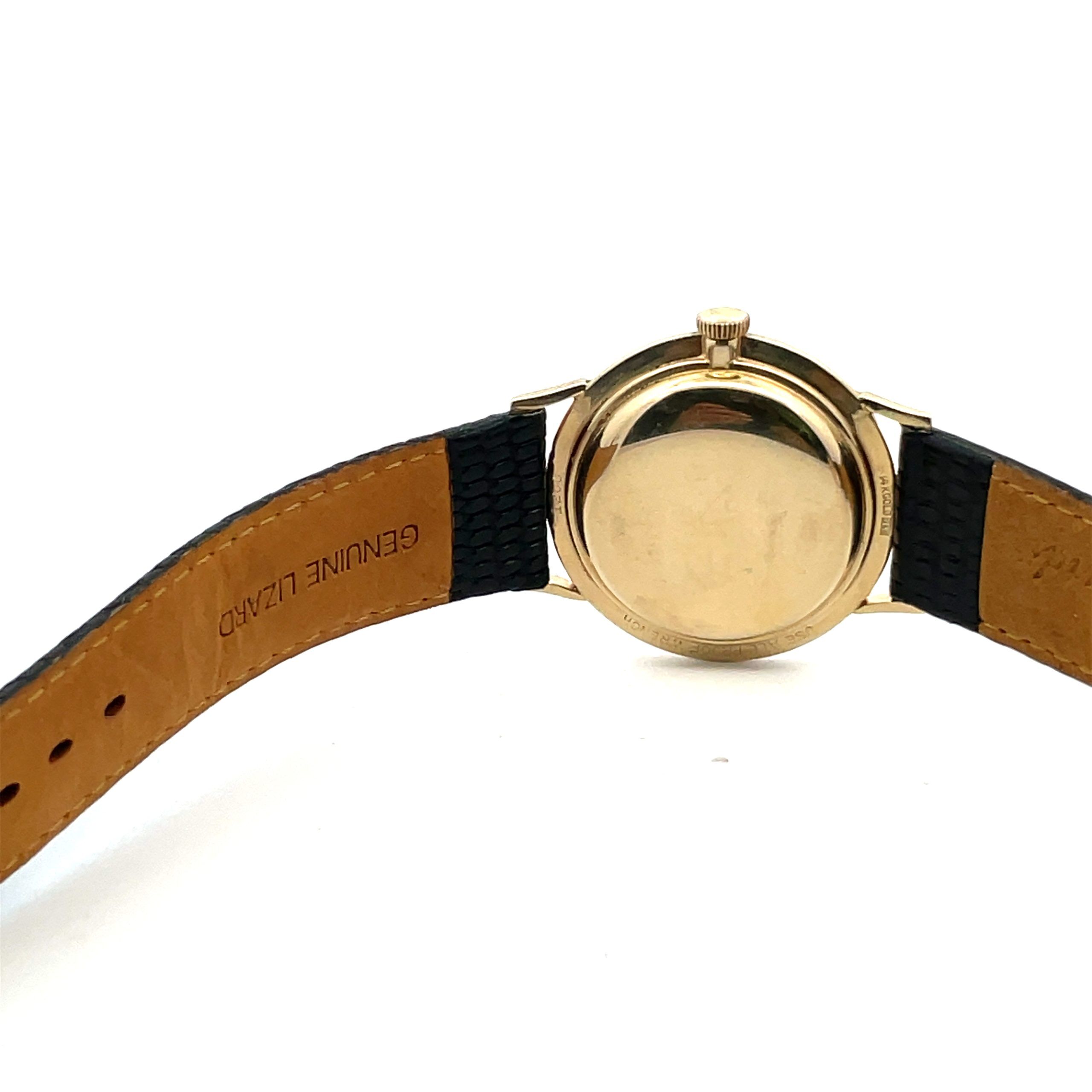 14K Vintage Longines 'Mystery Dial' Wristwatch - Image 5