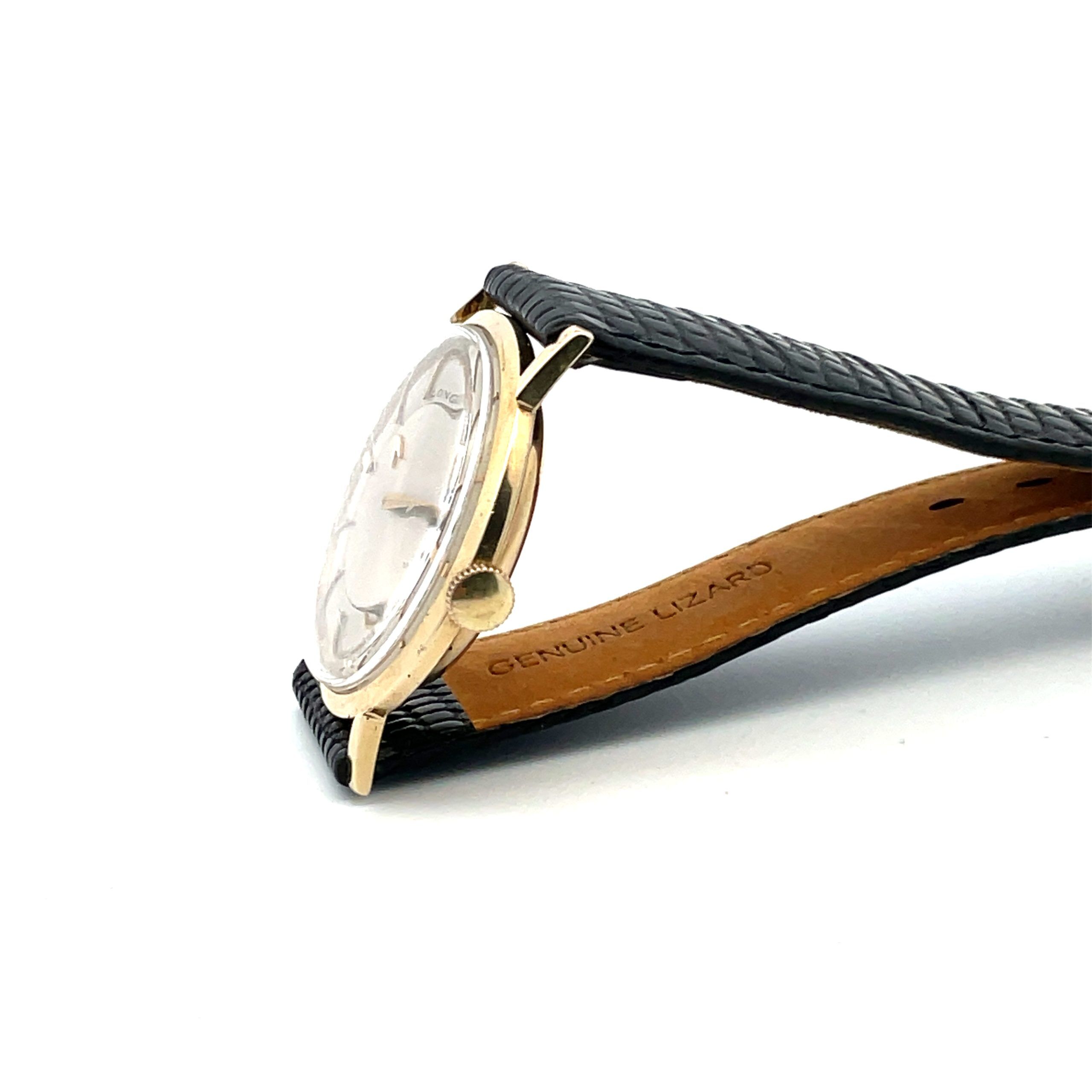 14K Vintage Longines 'Mystery Dial' Wristwatch - Image 3