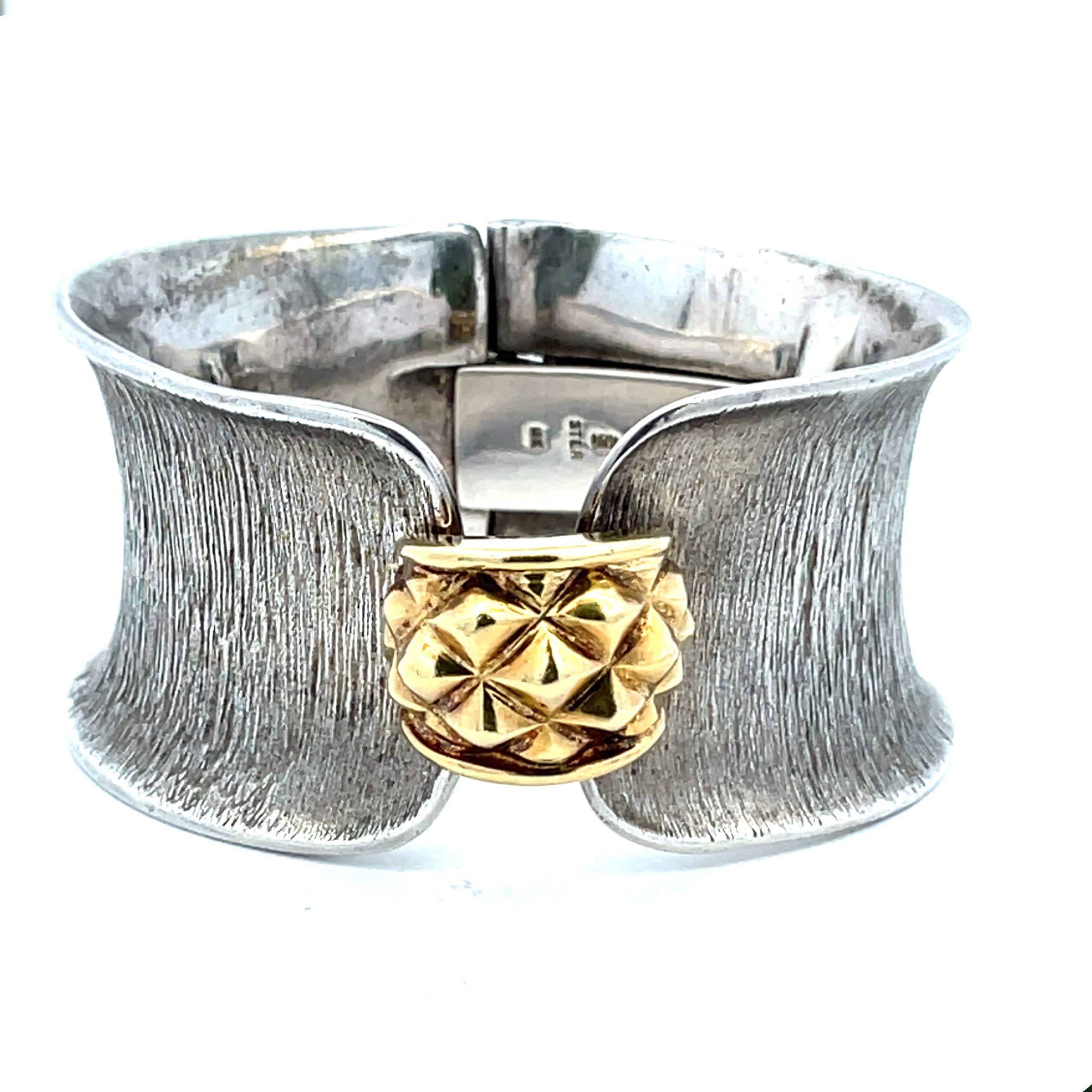 Sal Praschnik: Hinged Cuff Bracelet