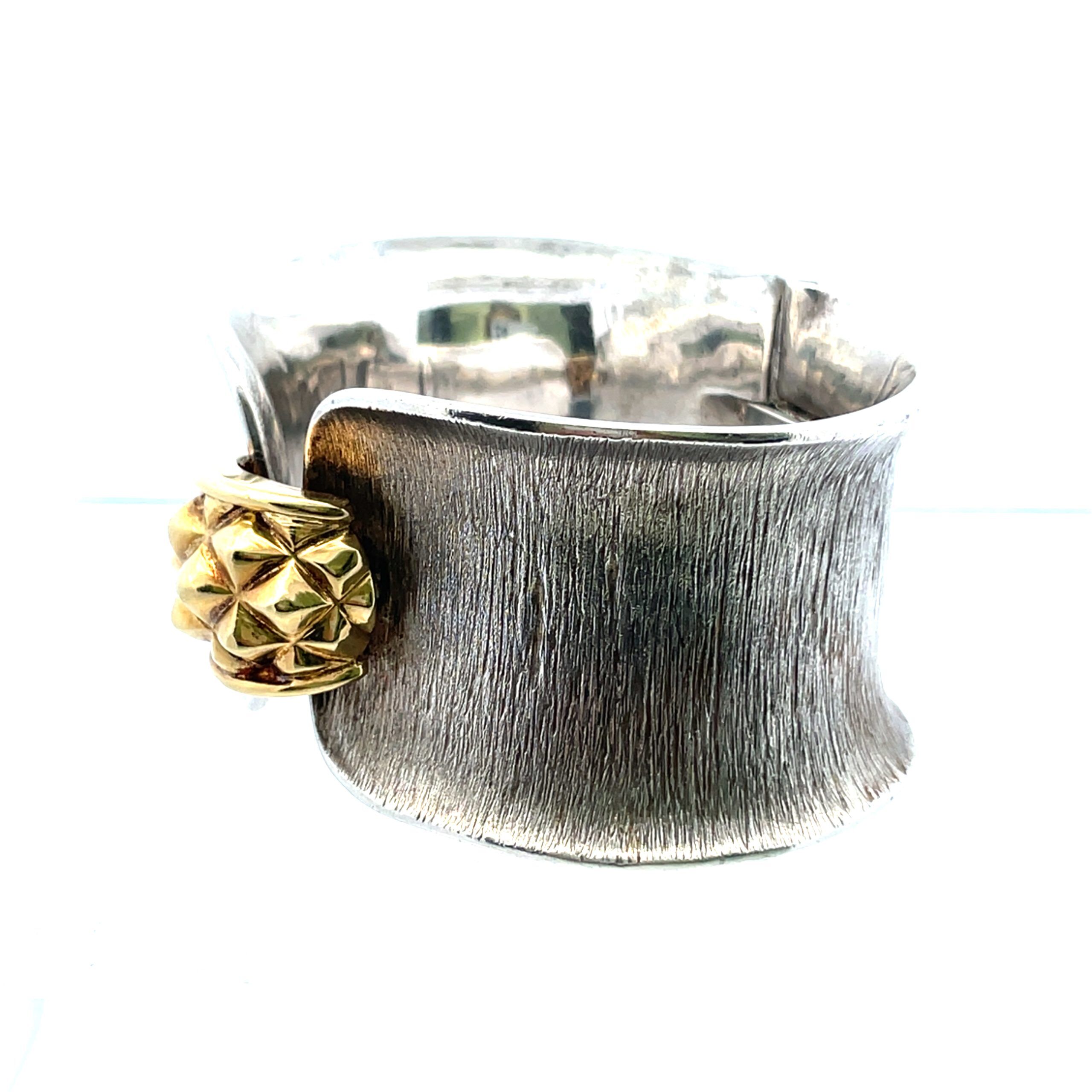 Sal Praschnik: Hinged Cuff Bracelet - Image 2