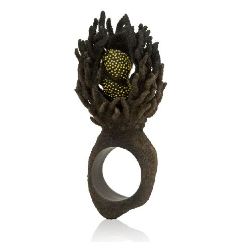 Silver Bud Ring