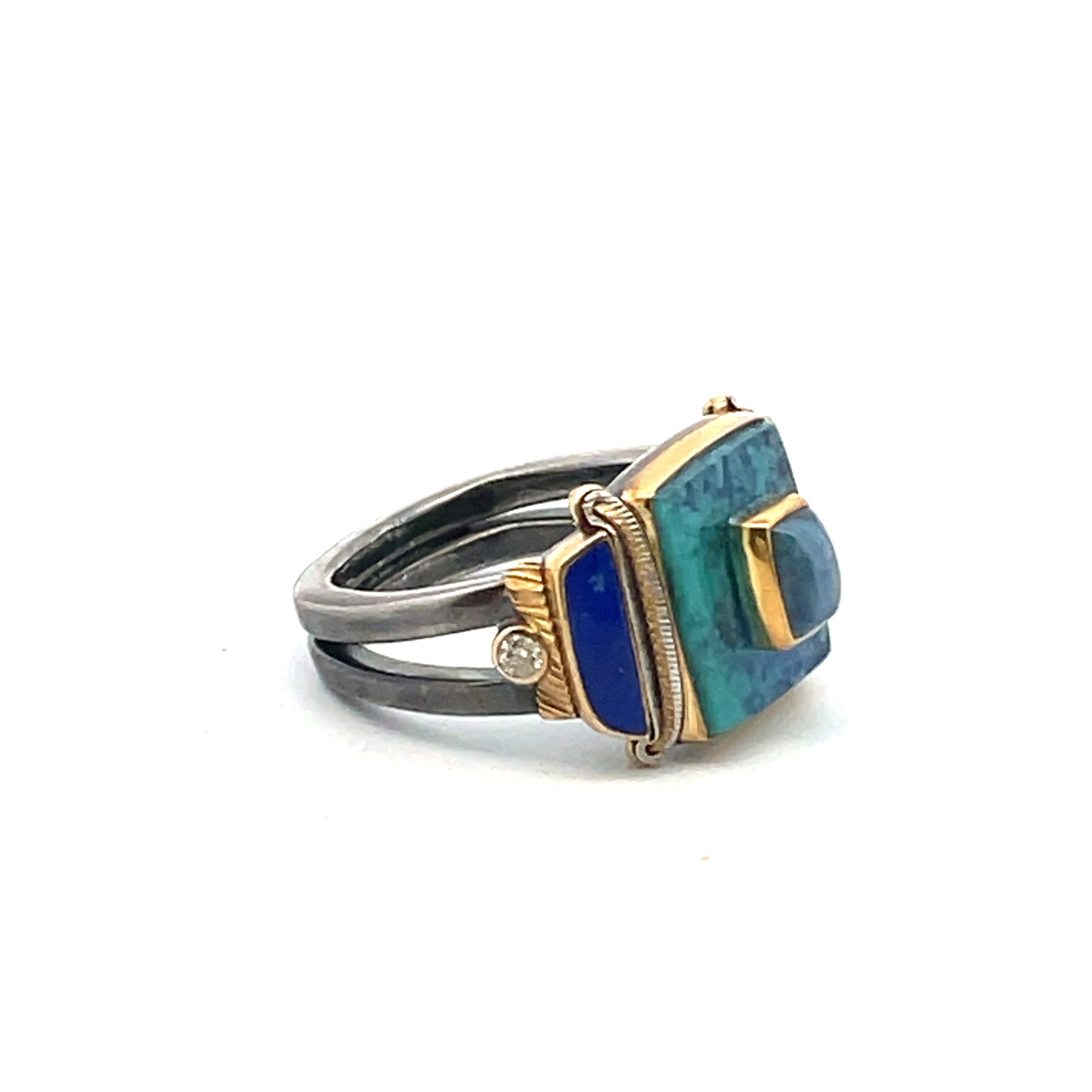 Michael Boyd: Lapis Sapphire Ring - Image 3