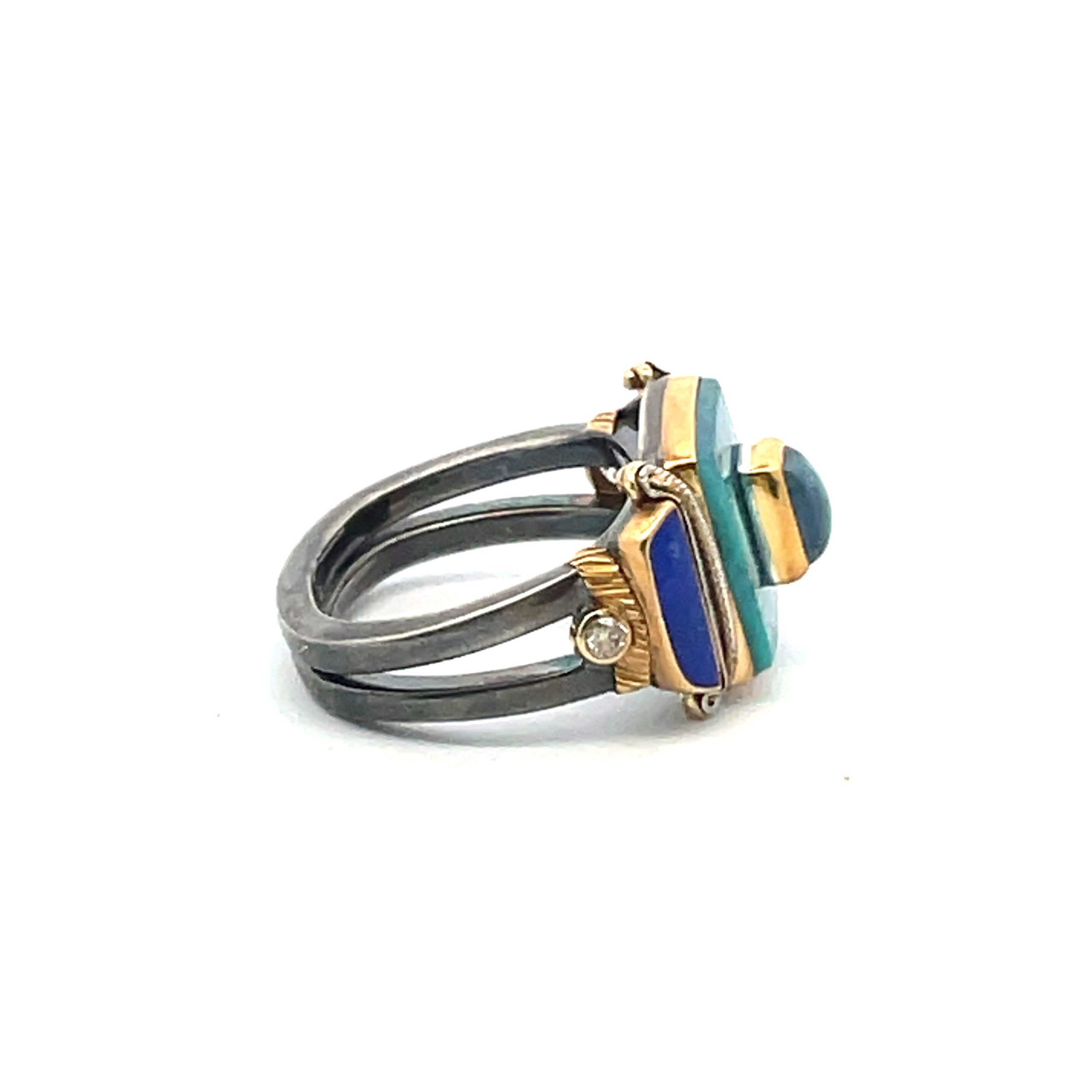 Michael Boyd: Lapis Sapphire Ring - Image 4