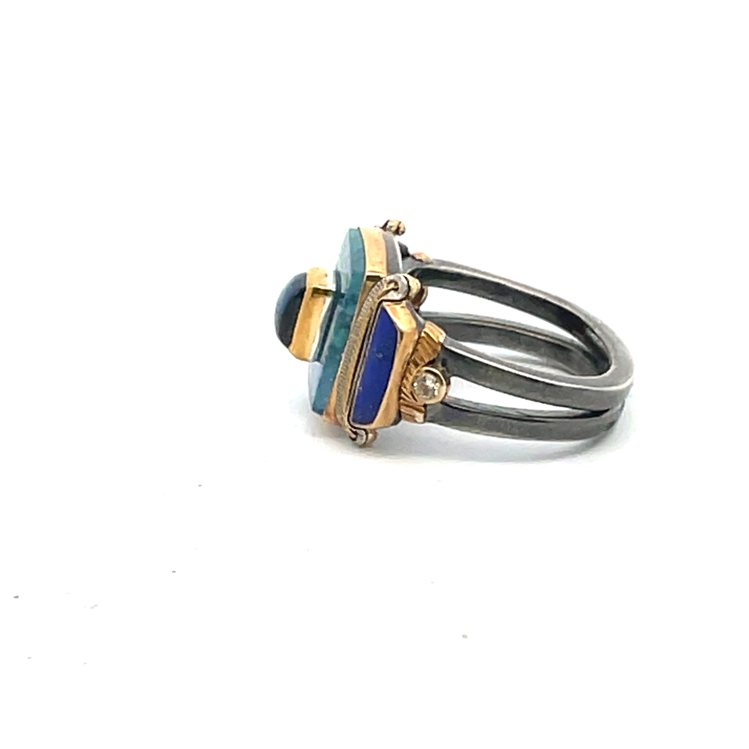 Michael Boyd: Lapis Sapphire Ring - Image 5