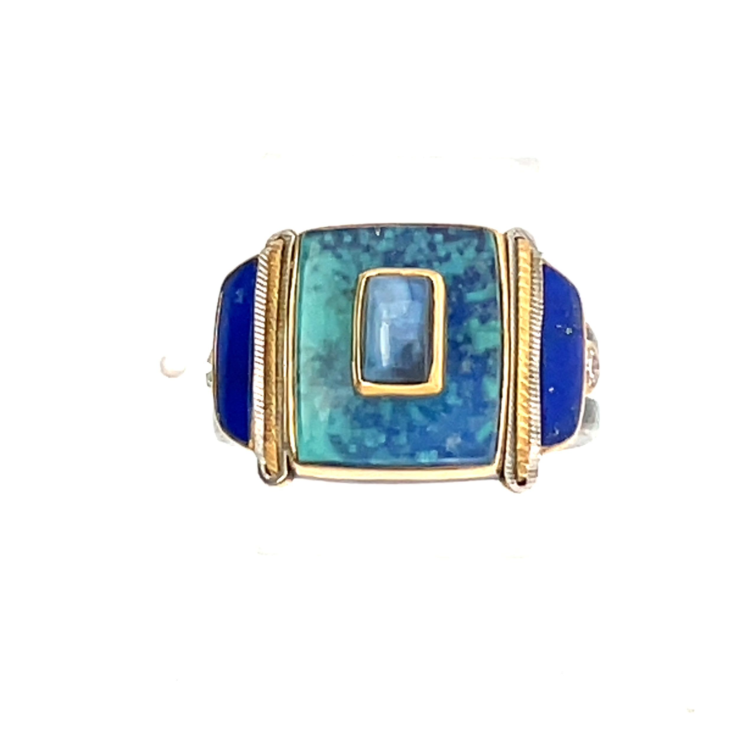 Michael Boyd: Lapis Sapphire Ring - Image 6