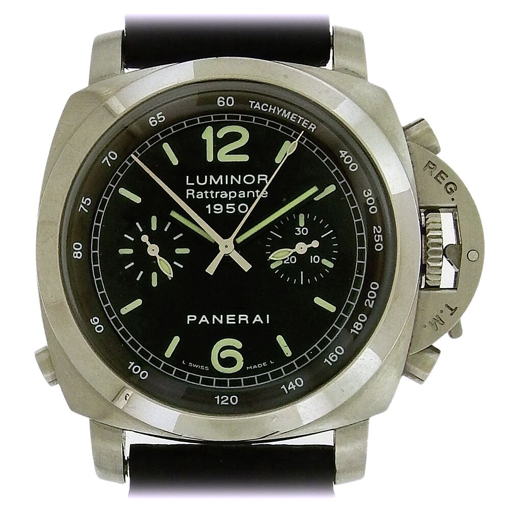 Stainless Steel Panerai 1950 Chrono Rattrapante