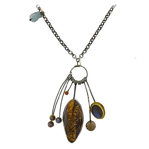 'Canyon' Cluster Necklace