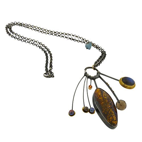 'Canyon' Cluster Necklace - Image 2