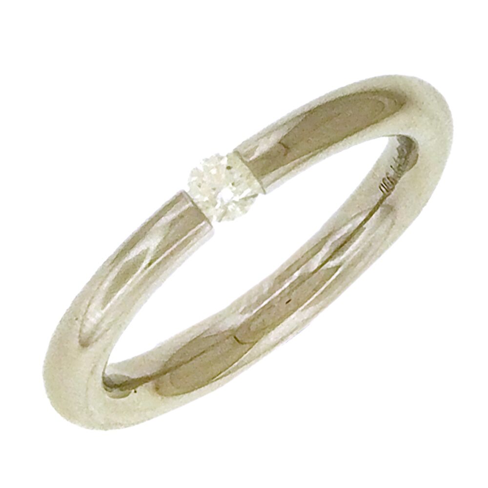 Niessing: 'Antares' Platinum Tension-Set Diamond Ring - Image 6