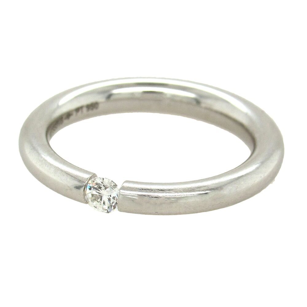 Niessing: 'Antares' Platinum Tension-Set Diamond Ring - Image 5
