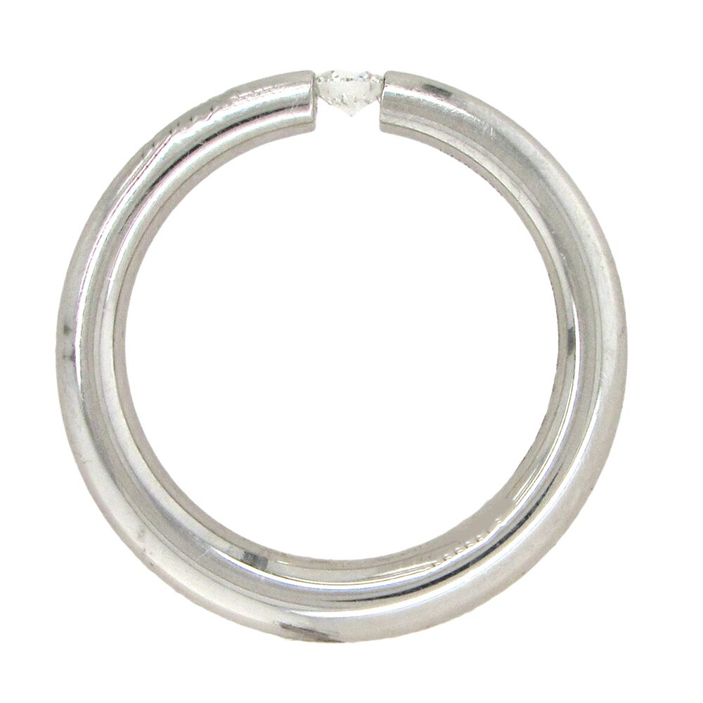 Niessing: 'Antares' Platinum Tension-Set Diamond Ring - Image 9