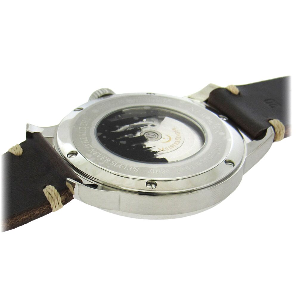 Stainless Steel Meistersinger NYC Ltd Edition Skyline Automatic - Image 5