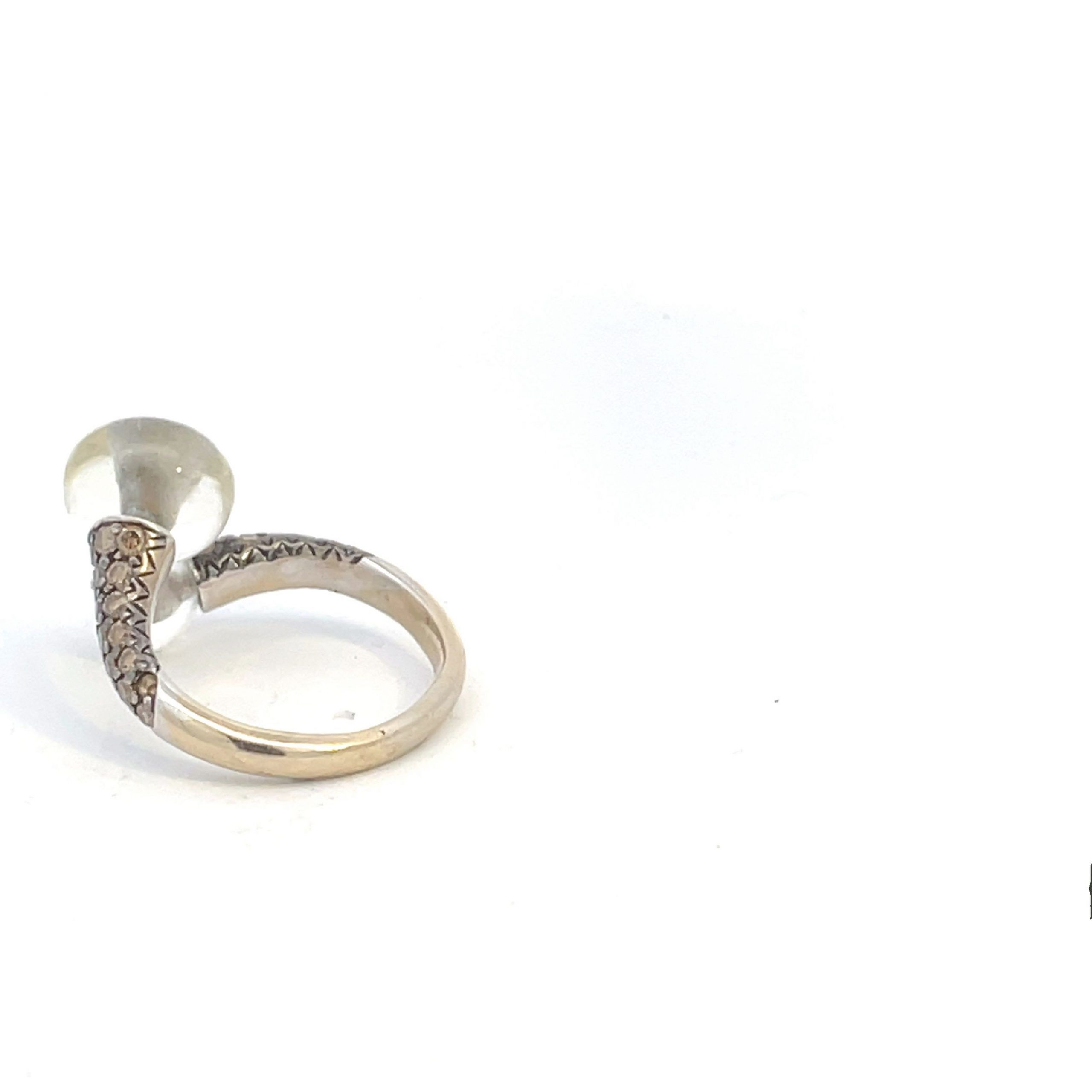 Sapphire and Diamond 'Blossom' Ring - Image 4