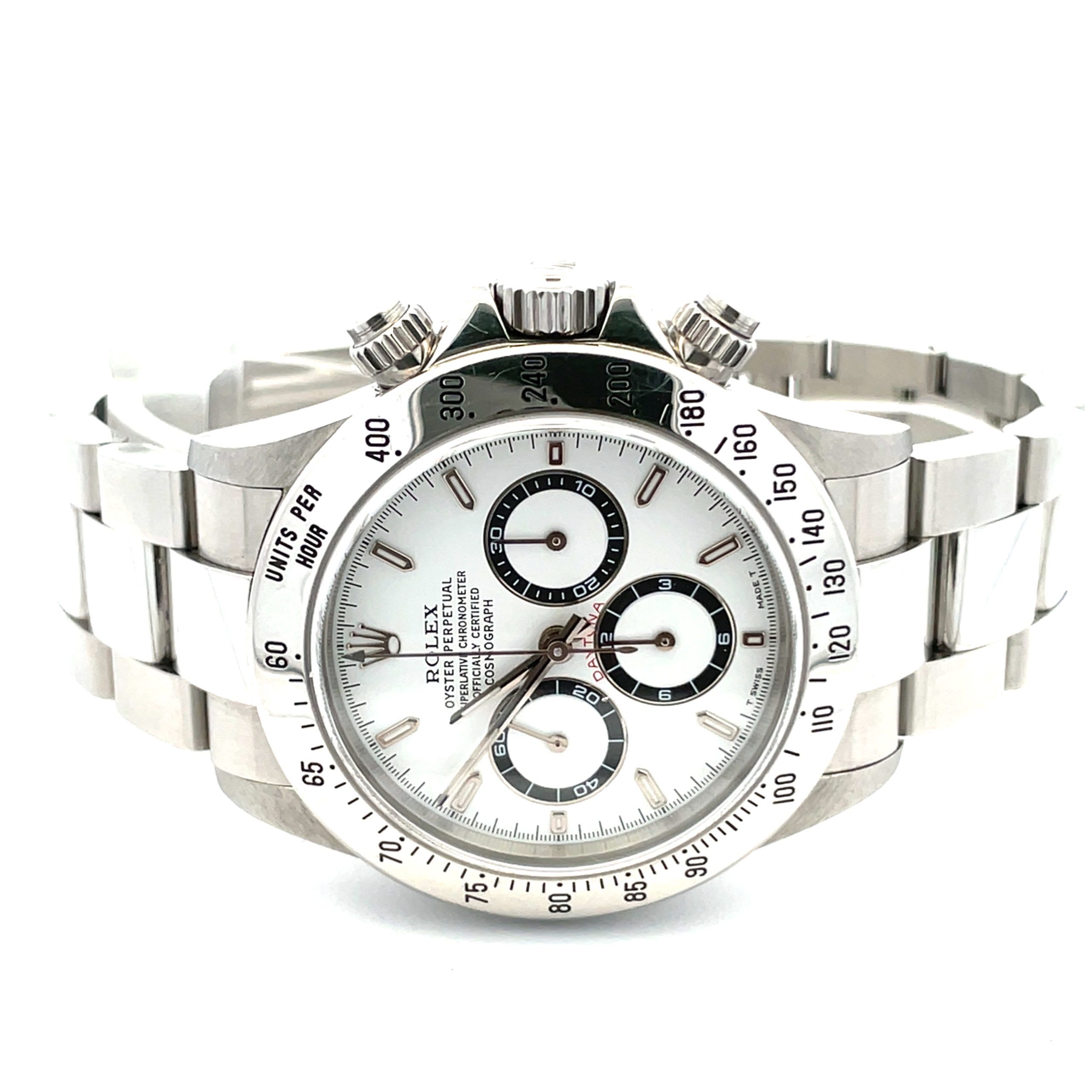 Stainless Steel Rolex Daytona Ref. 16520, Circa 1998 - Image 5
