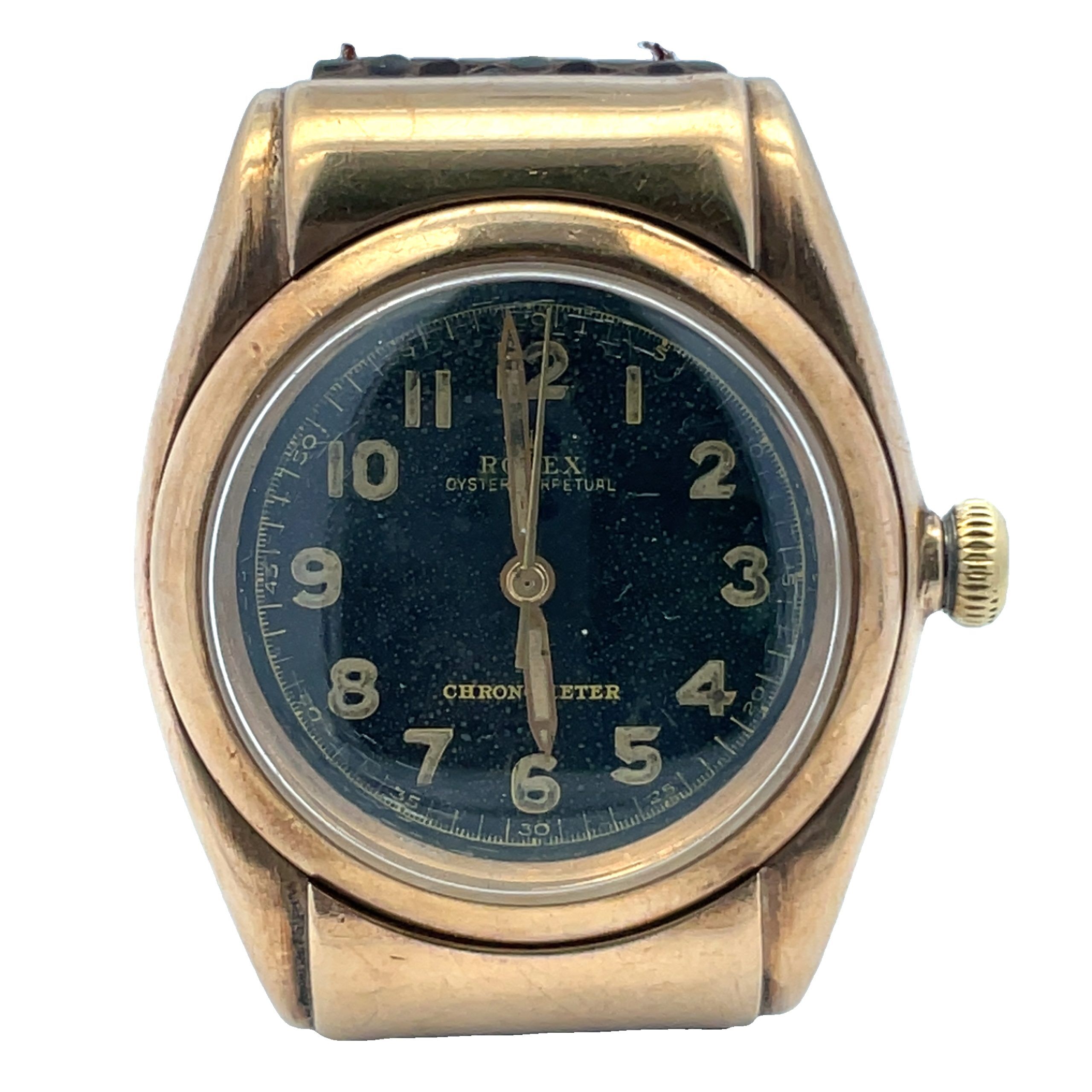 Vintage Rolex OP Ref. 3065 Black Dial