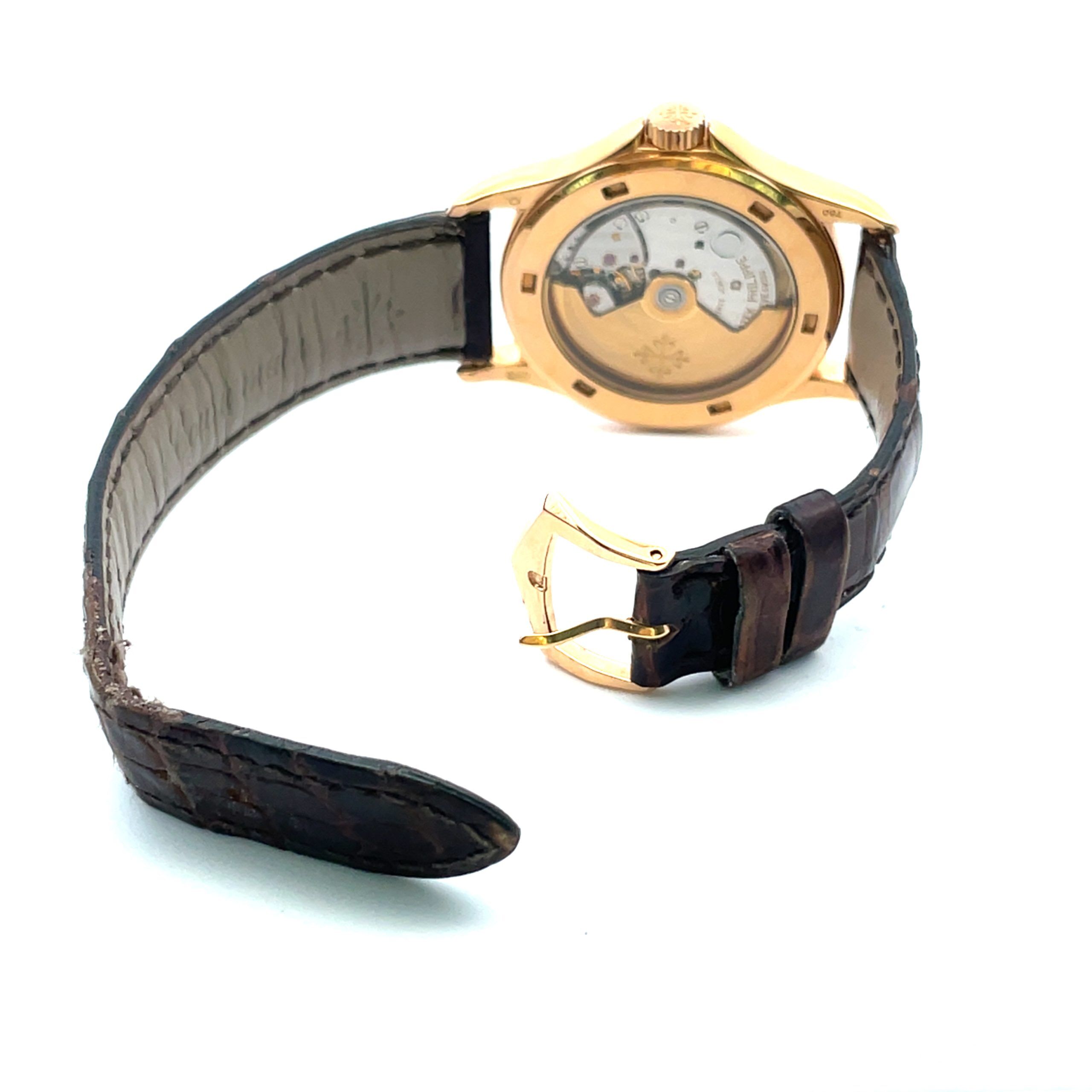 18K Patek Philippe Ref. 5107R Date Calatrava, B&P - Image 8