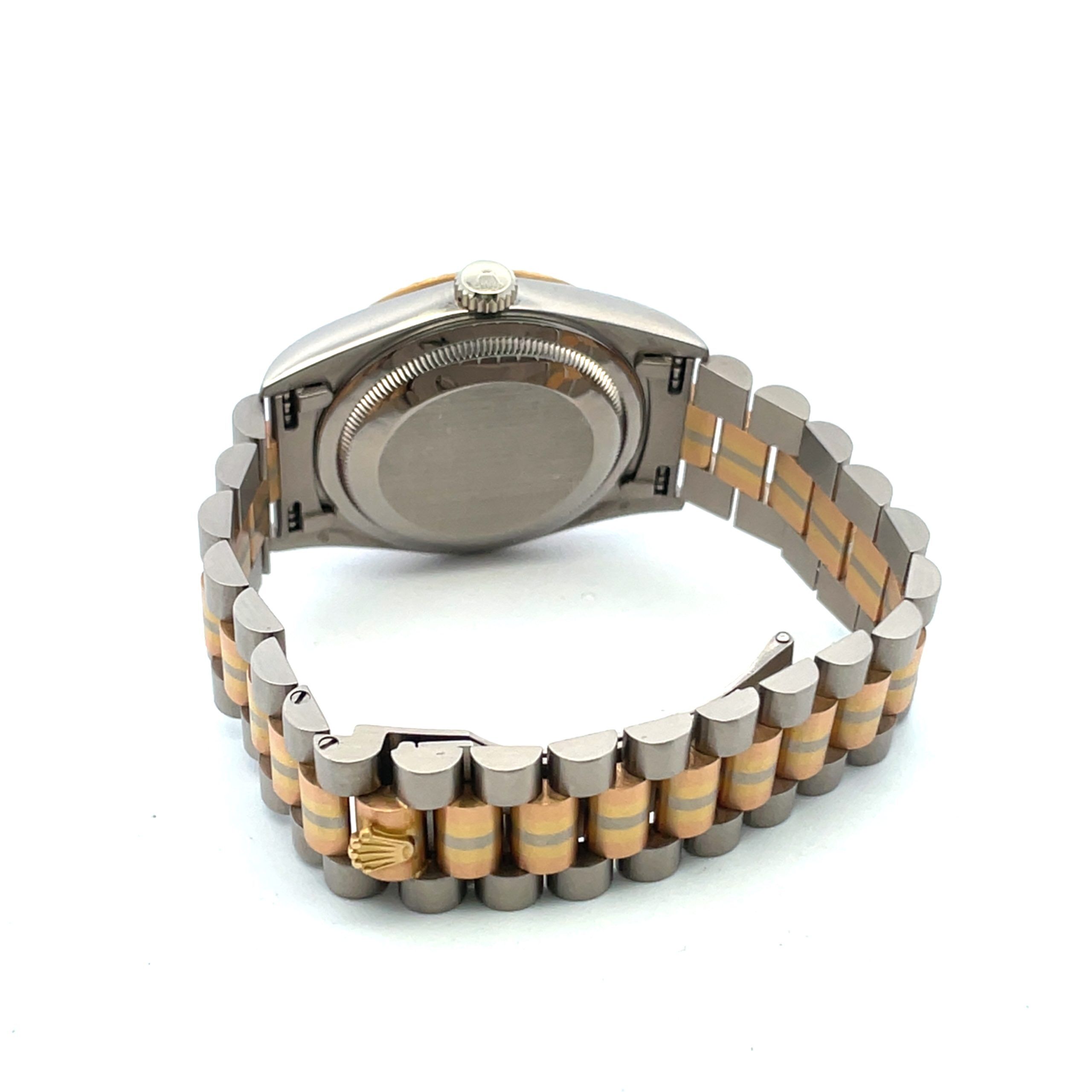 18K Tri-Color Rolex Day-Date Automatic - Image 3