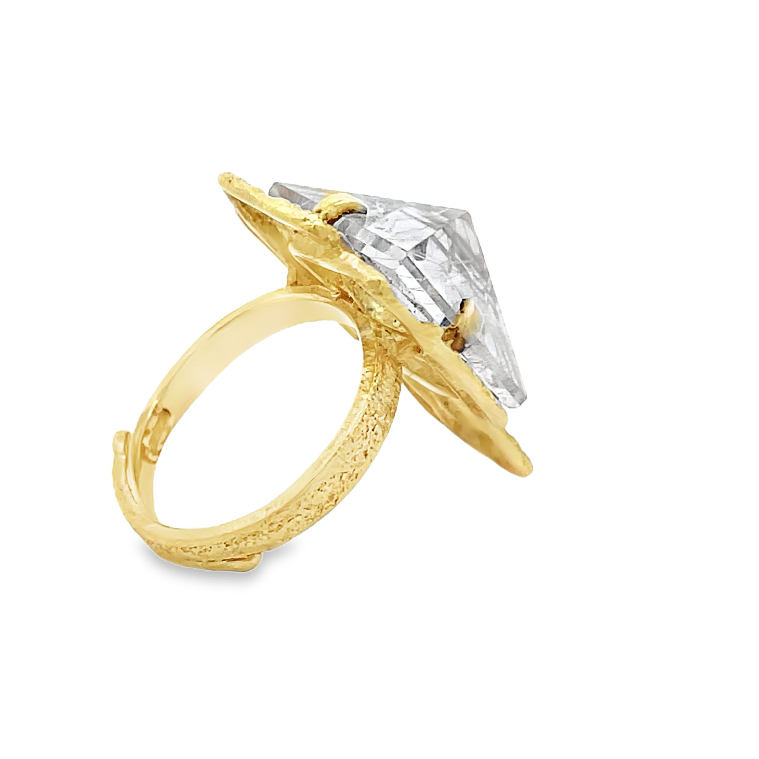 Marco Borghesi: Trompe L'Oeil Pyramid Ring - Image 4