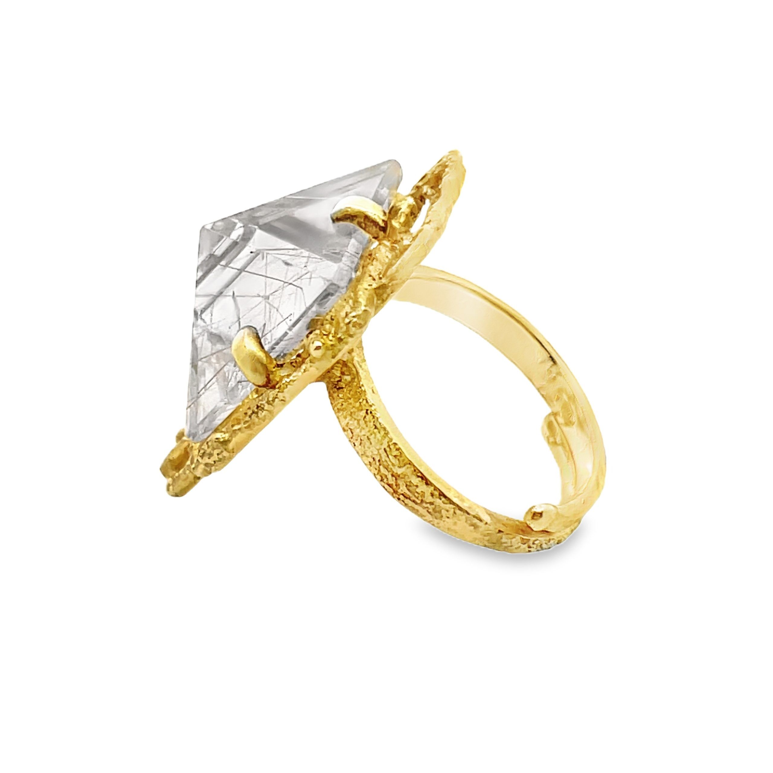 Marco Borghesi: Trompe L'Oeil Pyramid Ring