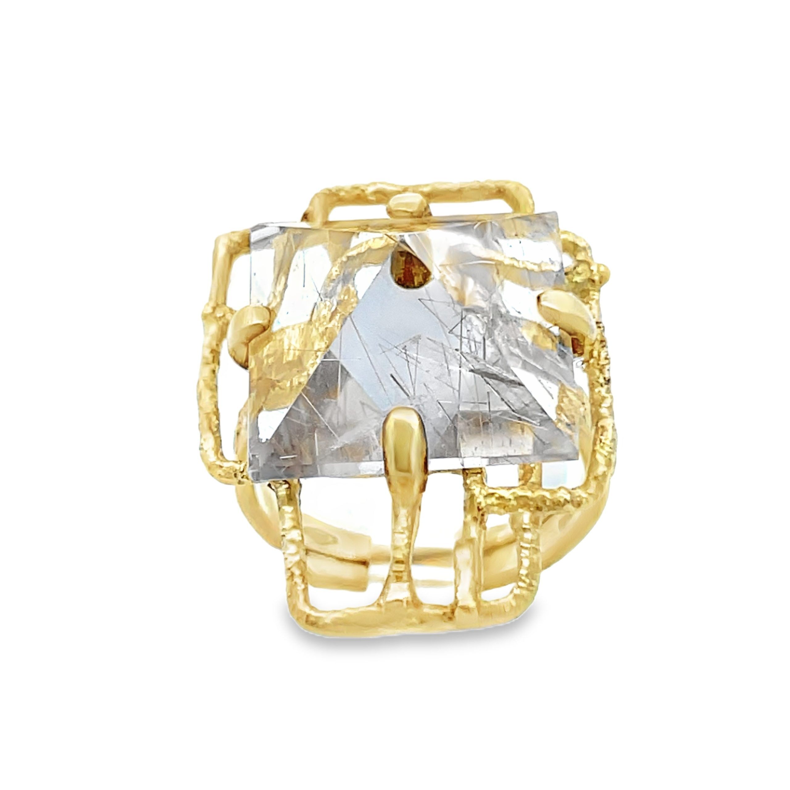 Marco Borghesi: Trompe L'Oeil Pyramid Ring - Image 2