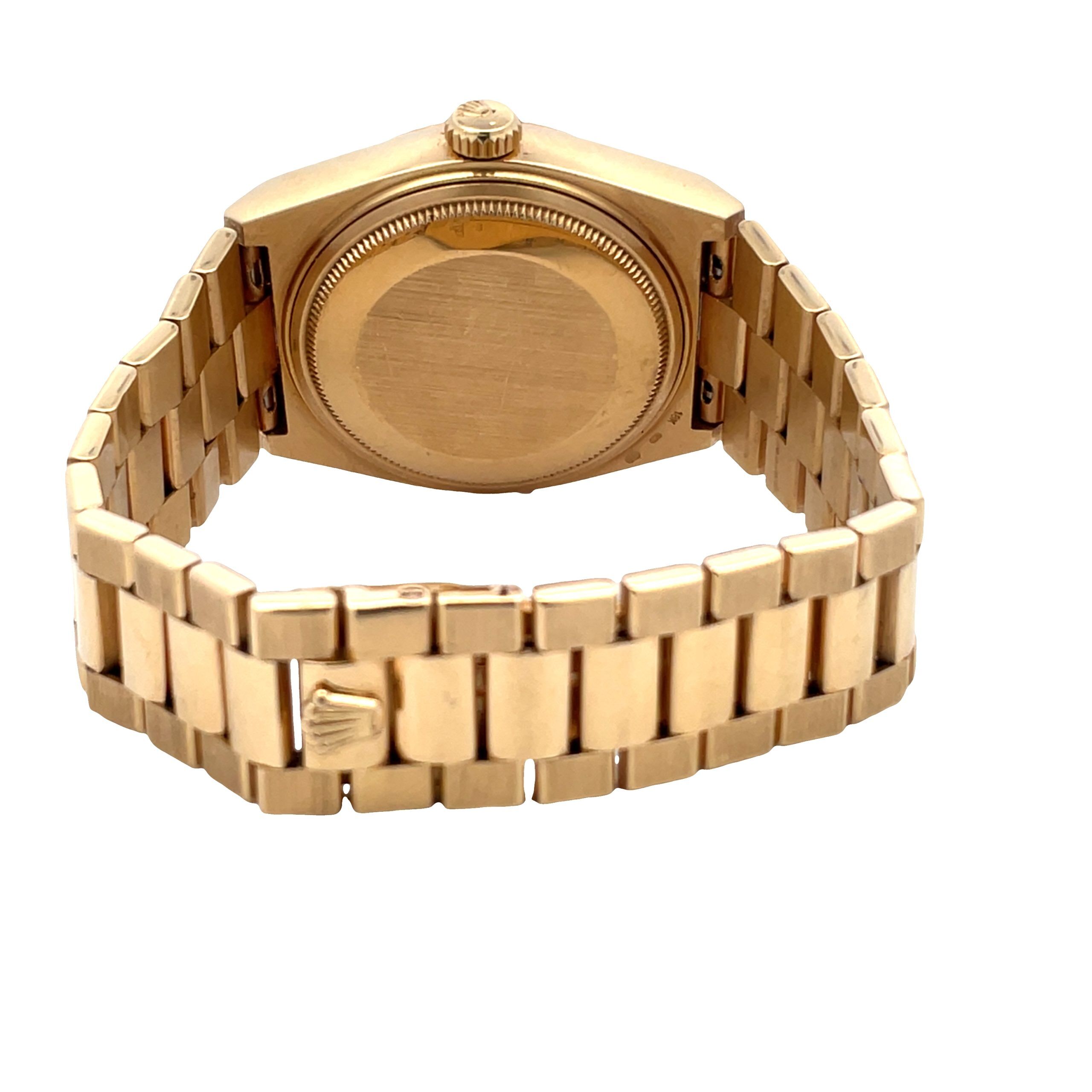 18K Rolex OysterQuartz Day-Date, Ref. 19018, Circa 1980 - Image 4