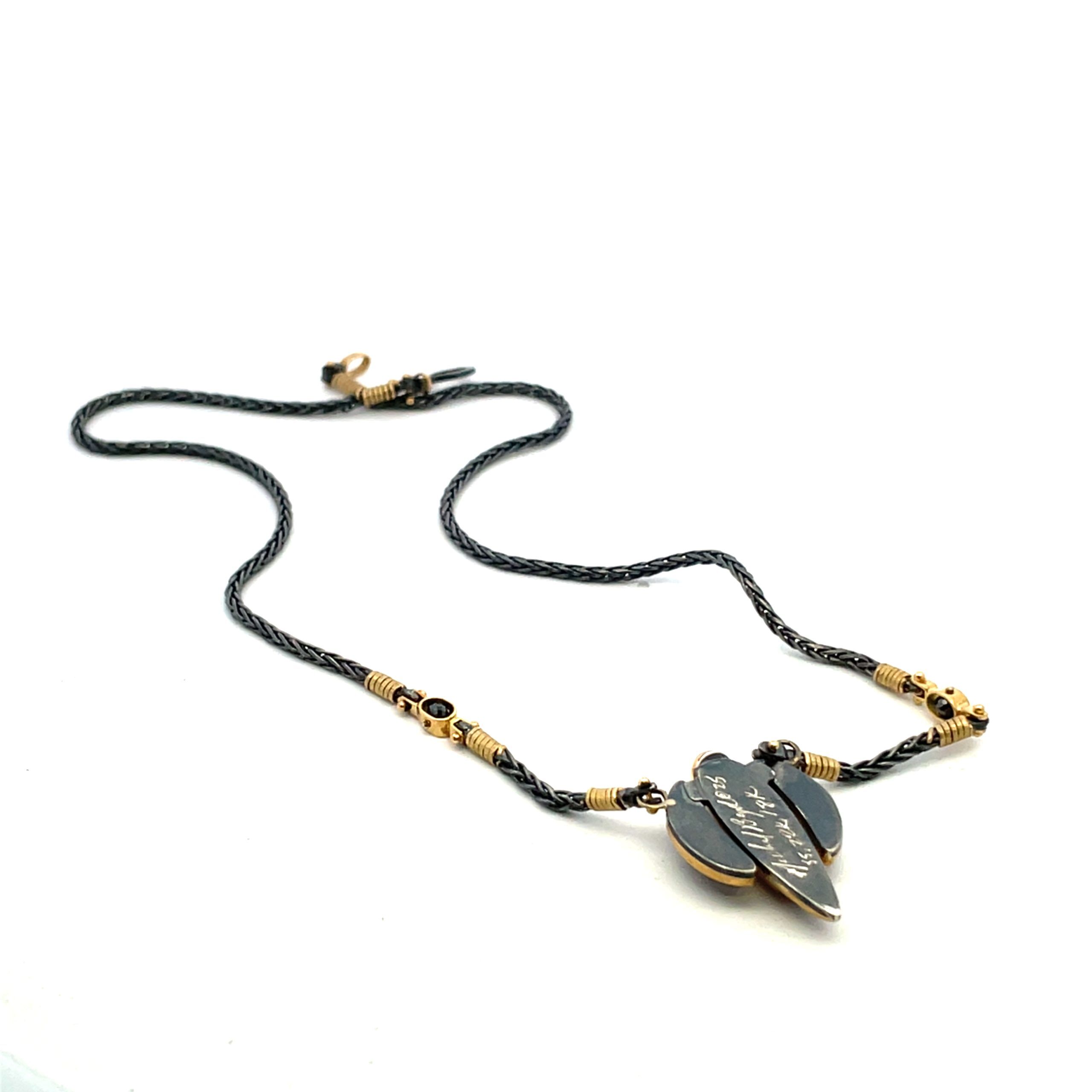 Michael Boyd: Sunstone Garnet Necklace - Image 2