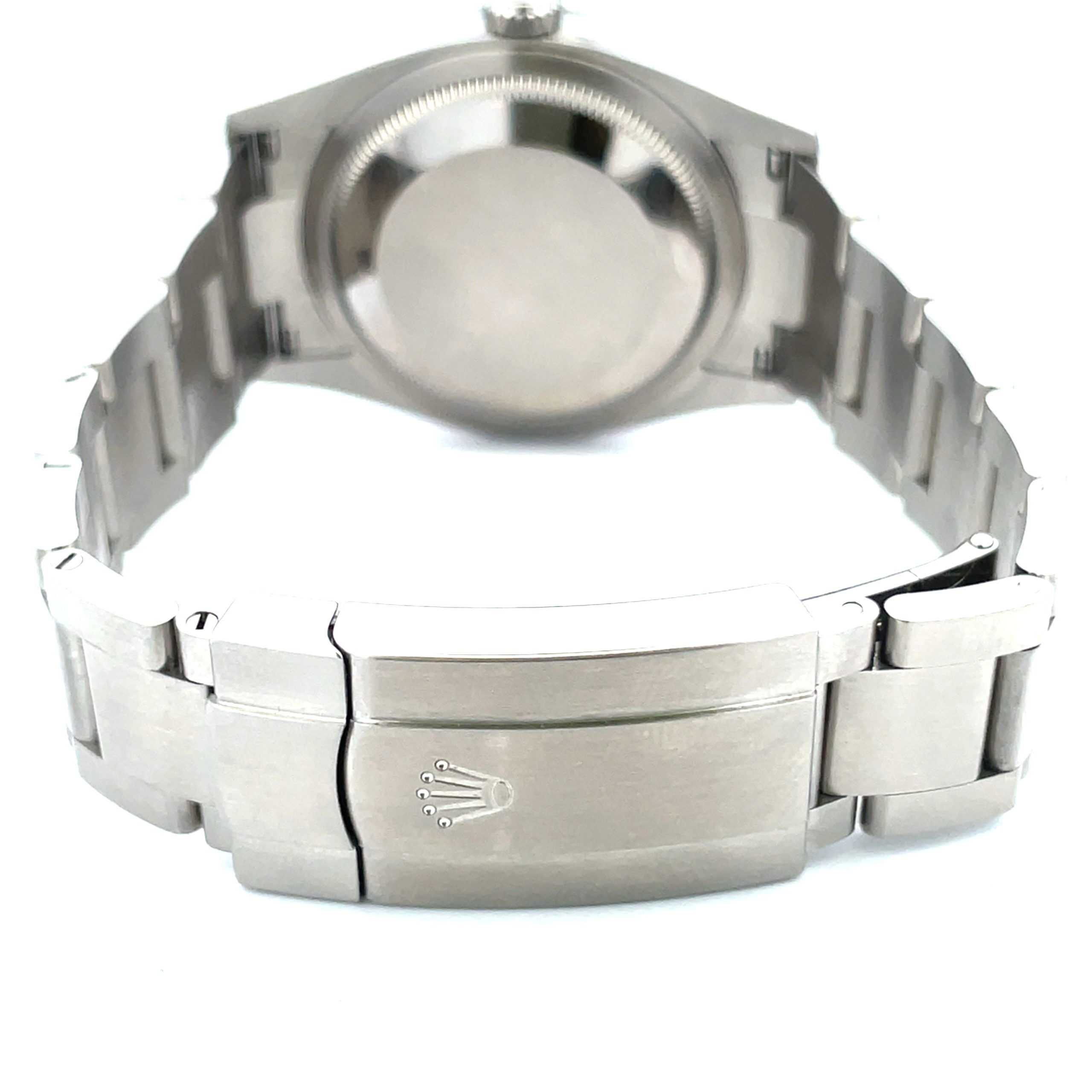 Stainless Steel Rolex Ref. 126200, Billiard Green Dial B&P - Image 6