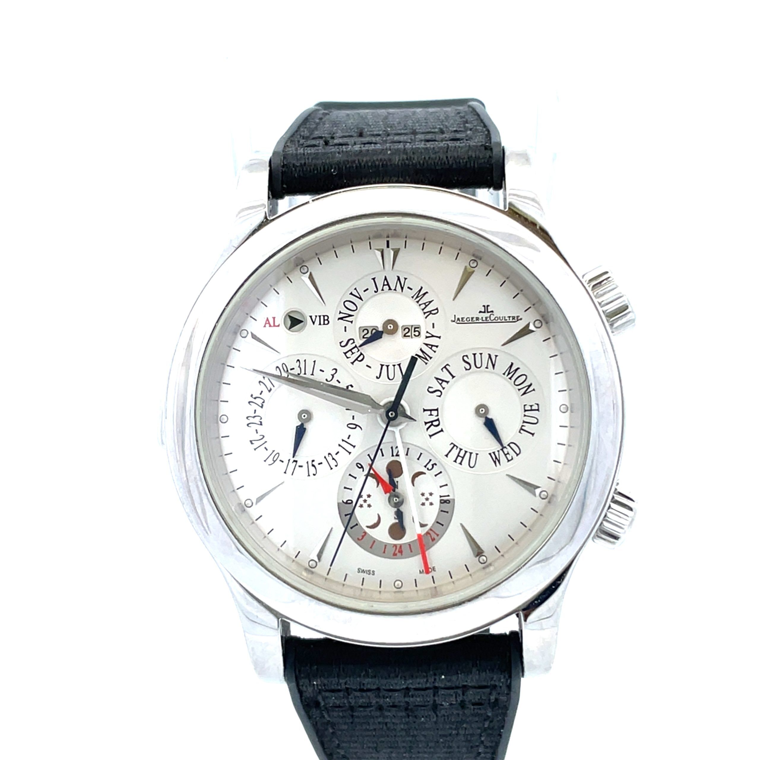 Stainless Steel Jaeger-LeCoultre Grand Reveil, B&P, Preowned - Image 3