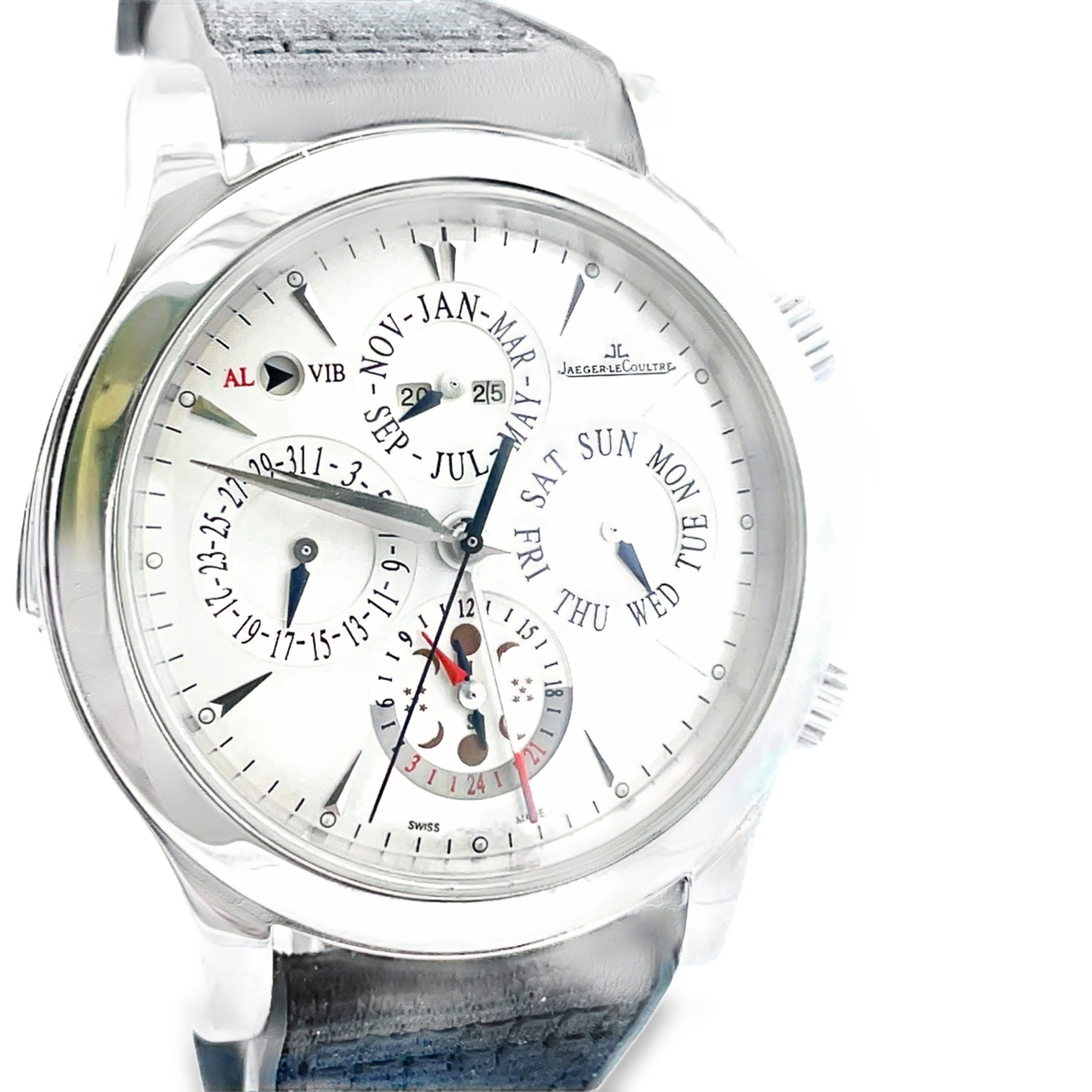 Stainless Steel Jaeger-LeCoultre Grand Reveil, B&P, Preowned - Image 4