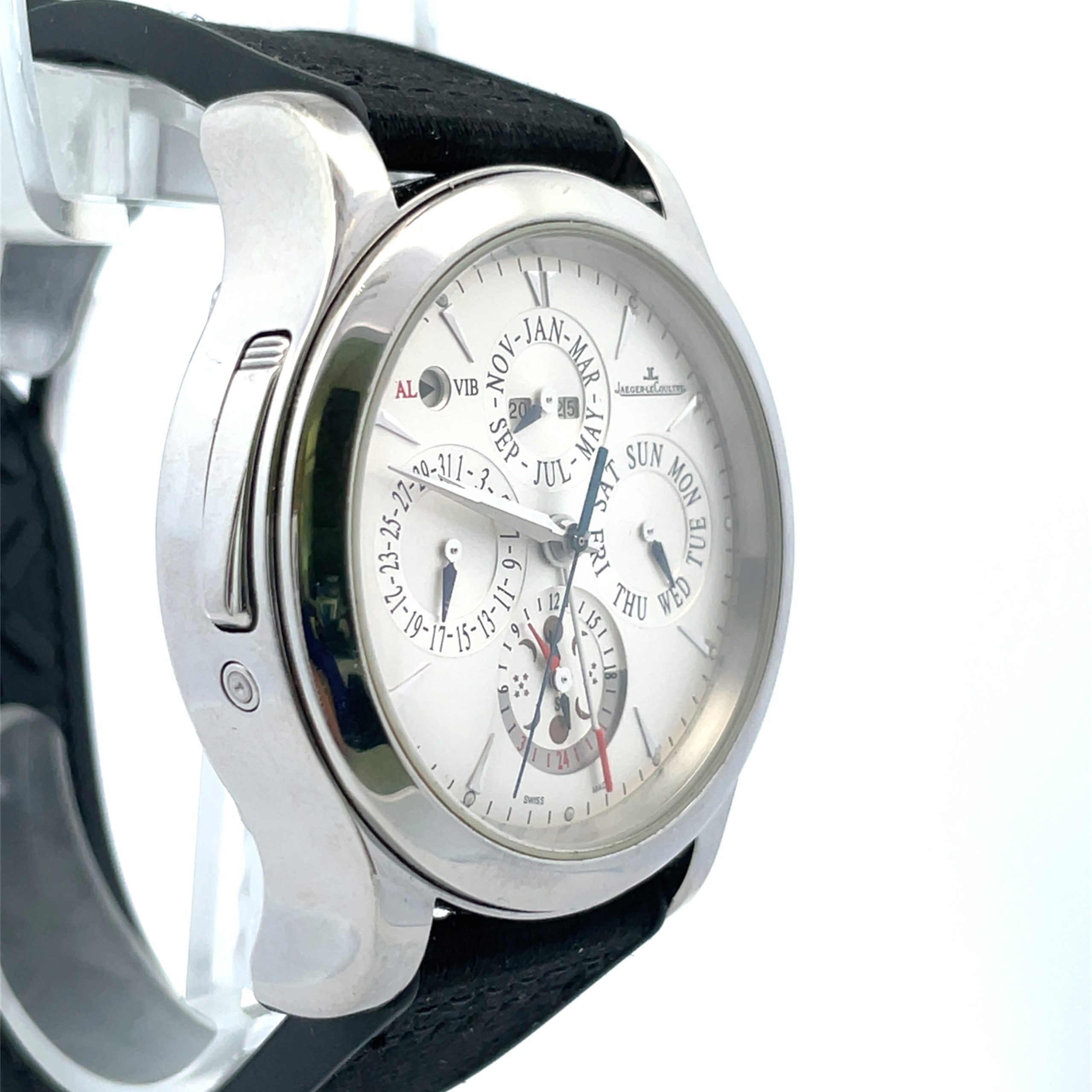 Stainless Steel Jaeger-LeCoultre Grand Reveil, B&P, Preowned - Image 5