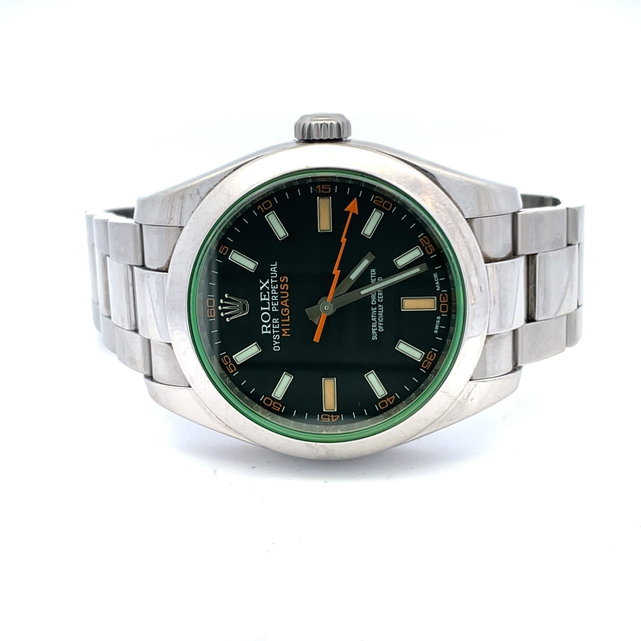 Stainless Steel Rolex Milgauss Ref. 11400V, B&P - Image 2