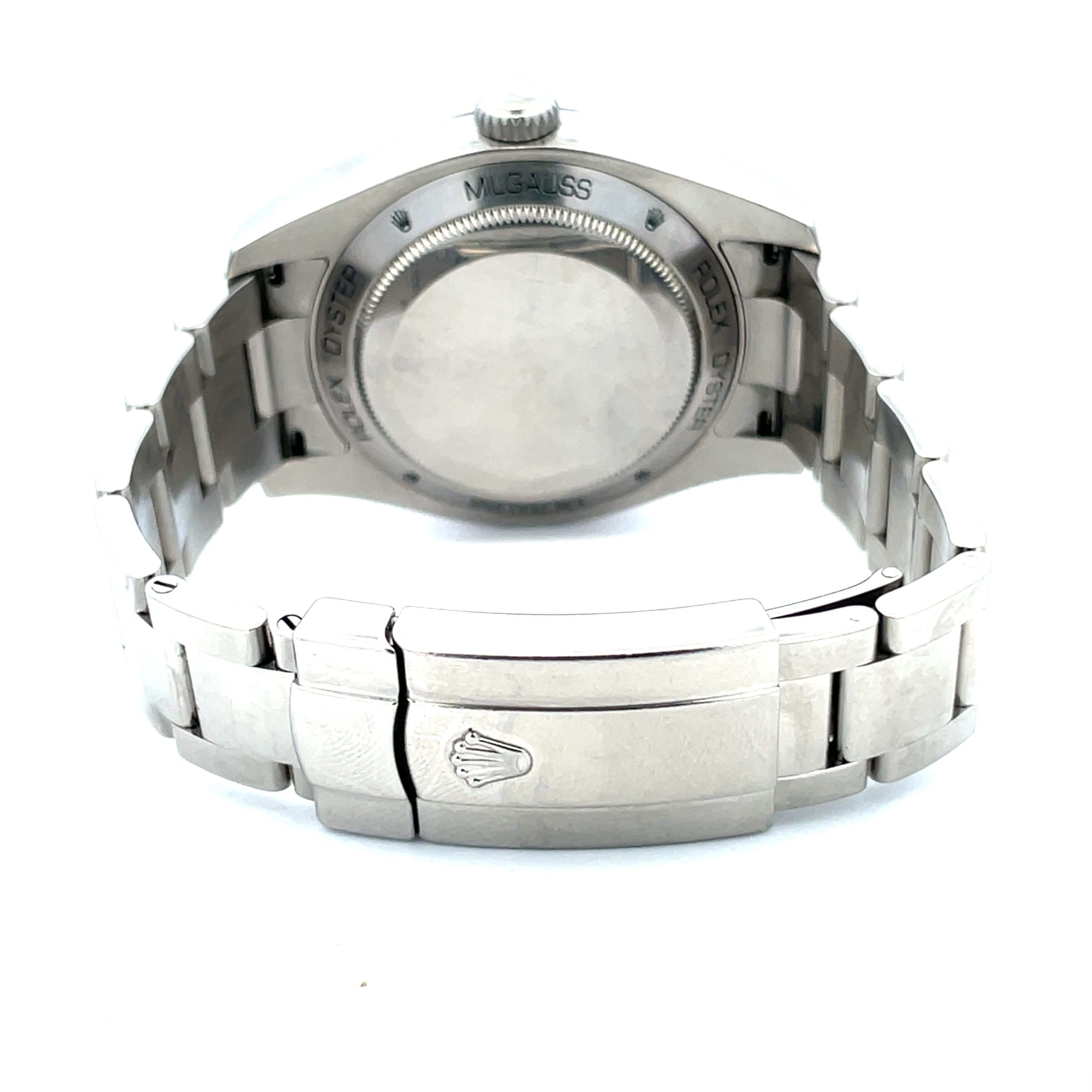 Stainless Steel Rolex Milgauss Ref. 11400V, B&P - Image 3