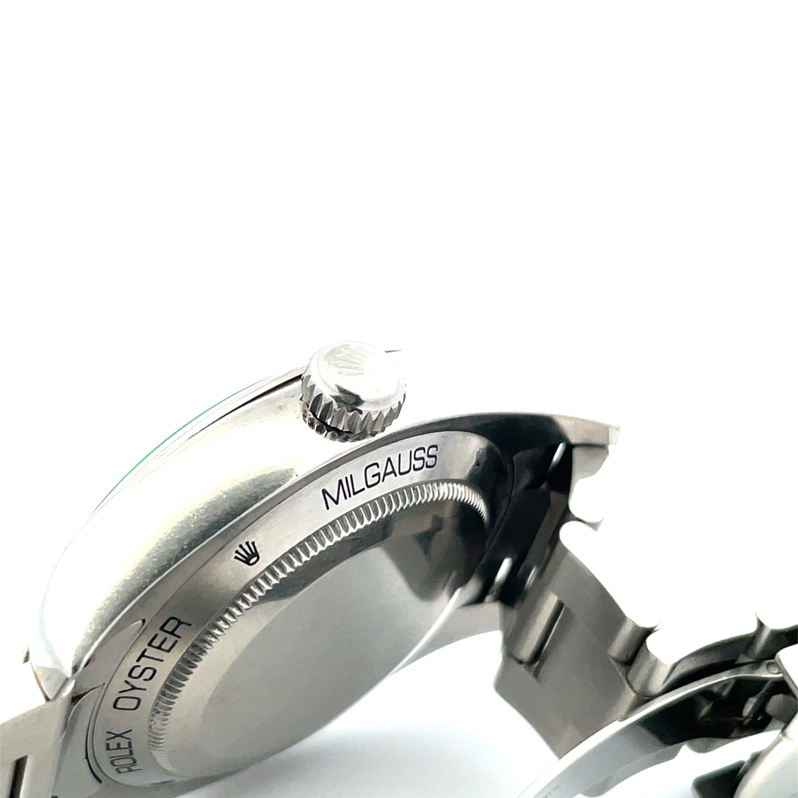 Stainless Steel Rolex Milgauss Ref. 11400V, B&P - Image 5