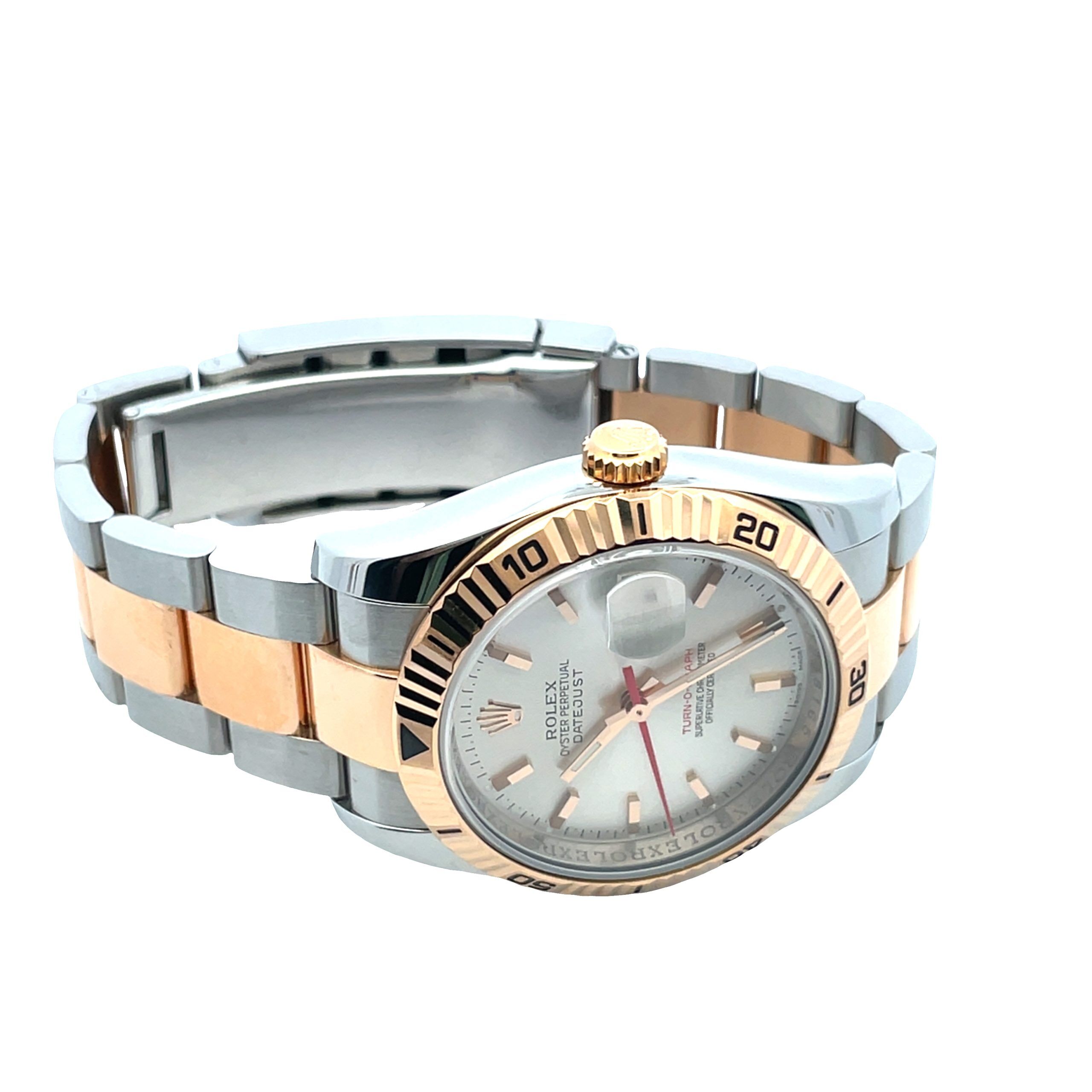 Rolex Steel/Rose Gold Turn-O-Graph, Ref. 116261 - Image 2