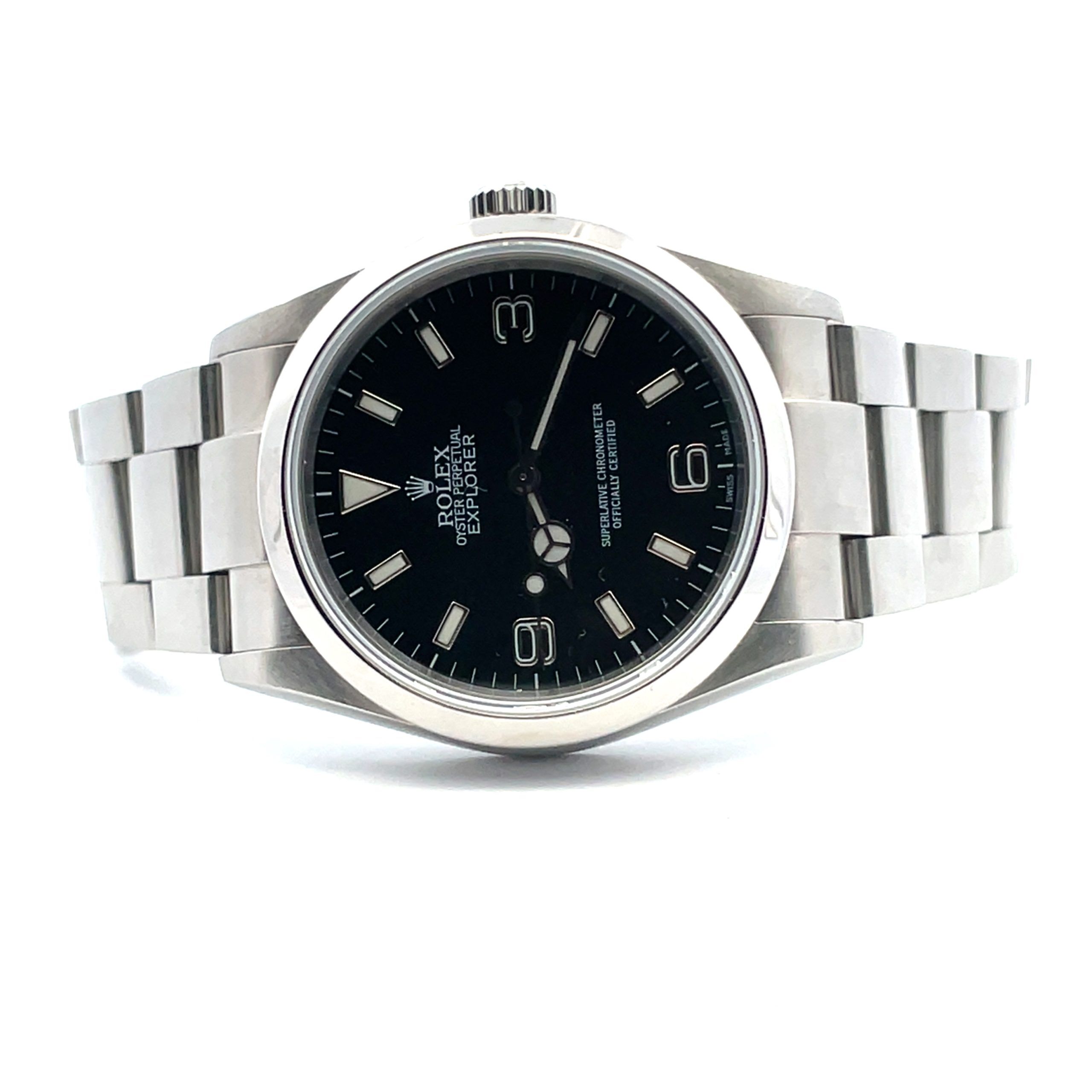 Stainless Steel Rolex Explorer I, Circa 2000, Ref. 114270 - Image 4